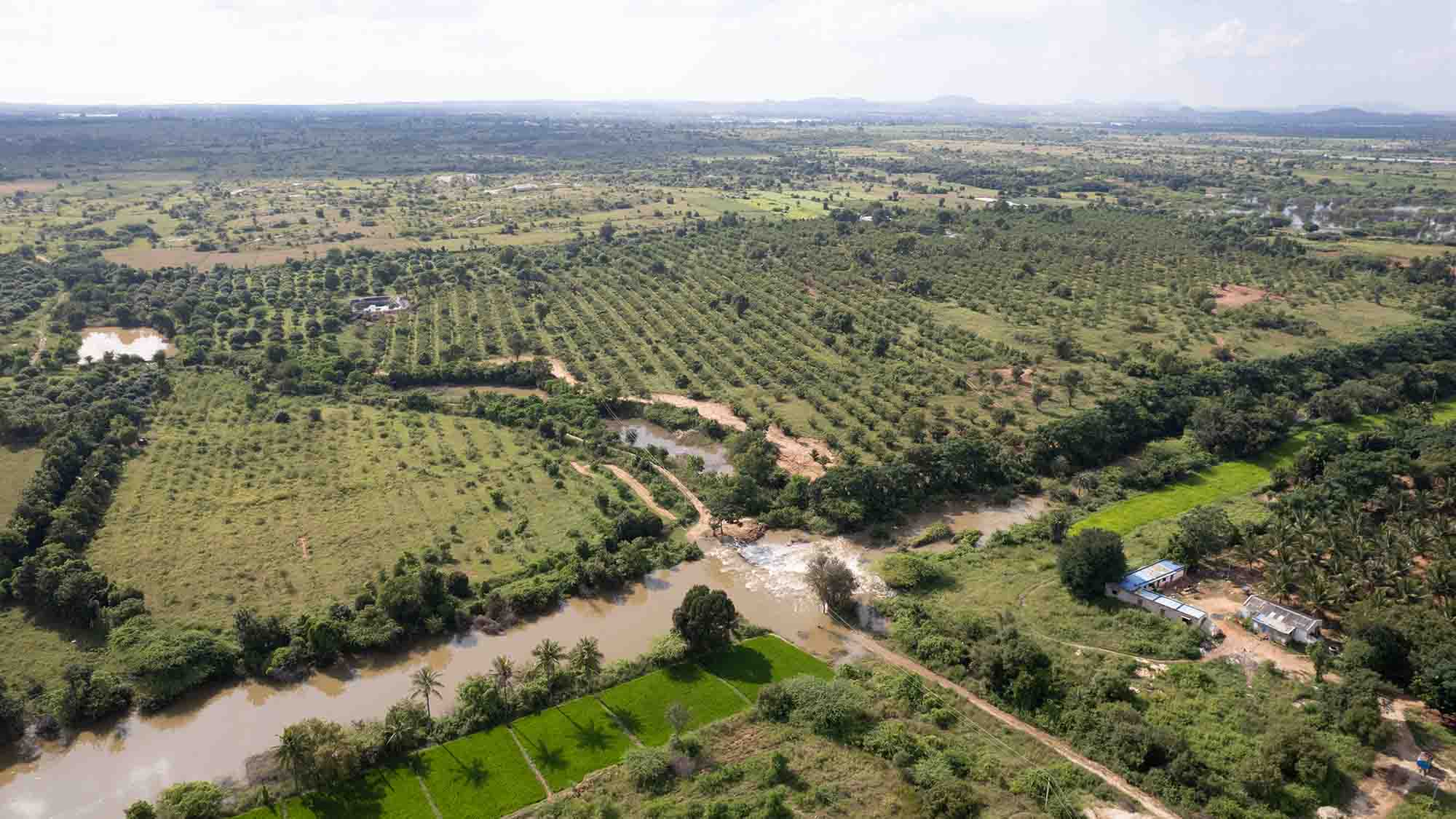 chithravathi organic village farming community